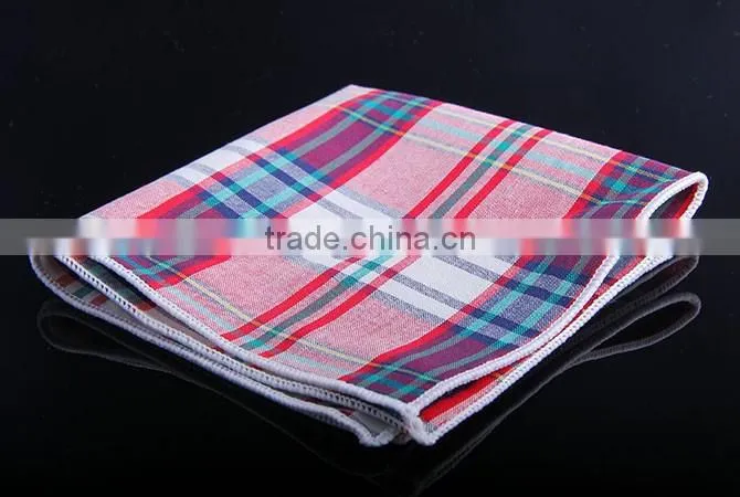 cheap plain promotional pocket square for uniform wholesale