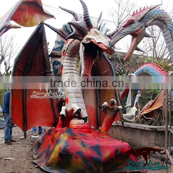 OA-IT-AD25 outdoor life size dragon statues