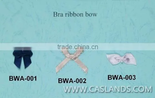 Polyester Bra Ribbon Bow BWA-032------BWA-043