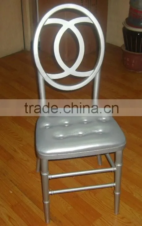 New design back silver wood chiavary phoenix chair