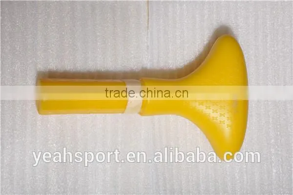 Plastic paddle handle for easy surfing
