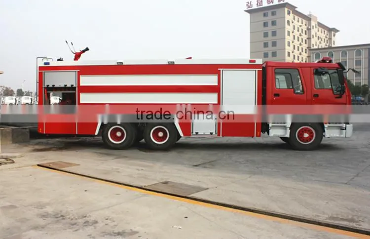 New design hot sale high quality 15000L howo fire engine vehicle