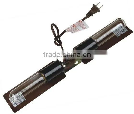 Double tube lighting fixtures