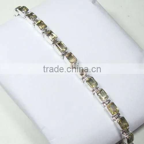 Natural Tibetan Turquoise 925 Stelring Silver Bracelet