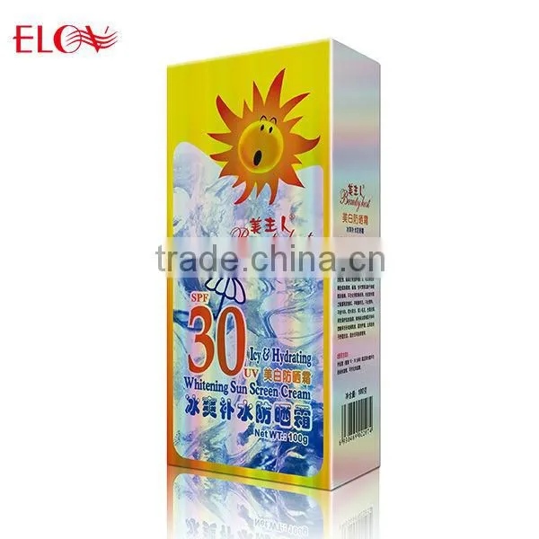 Icy & hydrating whitening sunscreen cream SPF30