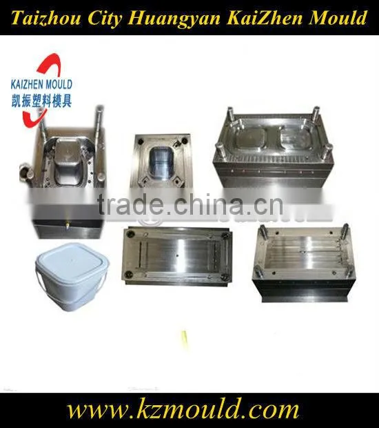 Plastic square paint bucket mould