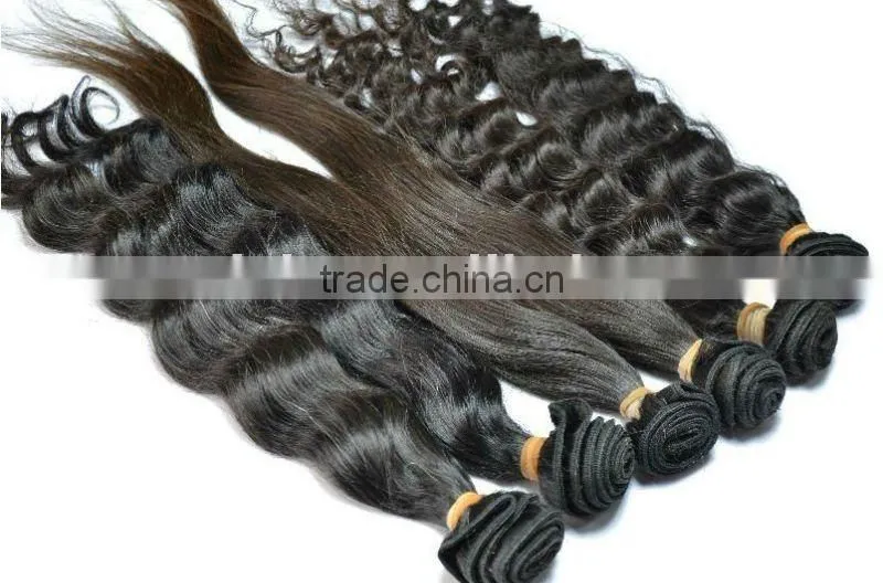 5A grade high quality unprocessed silk straight hair with wholesale price 100% virgin brazilian hair extension