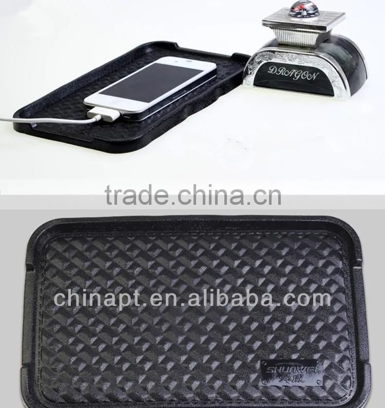 Multi-functional car Anti Slip pad Rubber Mobile Phone Shelf Anti slip Mat For GPS/ MP3/ / Cell Phone Holder