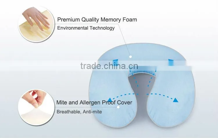 2016 Exclusive new Father Christmas and Christmas Tree custom neck pillow for relaxization