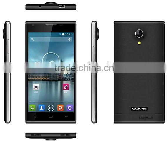 New brand 5 Inch android mobile phone Callong K4 quad core Android 4.4 Lenovo Huawei 3g GPS wcdma smartphone telephone