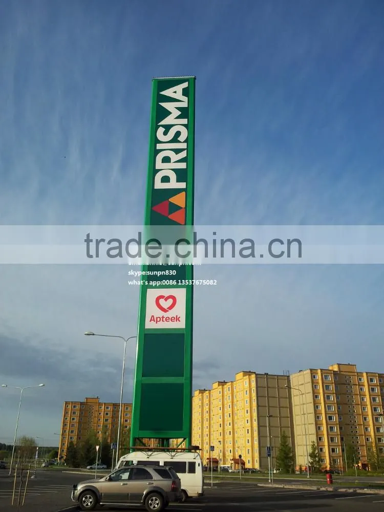 Outdoor LED TIME ,Temperature and Date sign Shenzhen Manufacturer