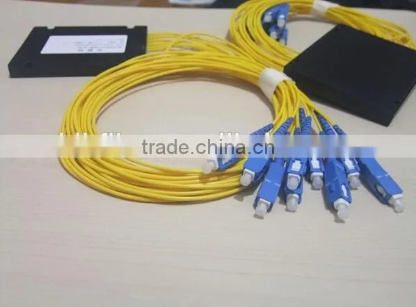 GPON EPON 1x8 ABS Box Module Type SC/APC Fiber Optical PLC Splitter Module