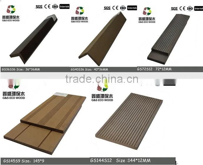 New material outdoor wpc deck