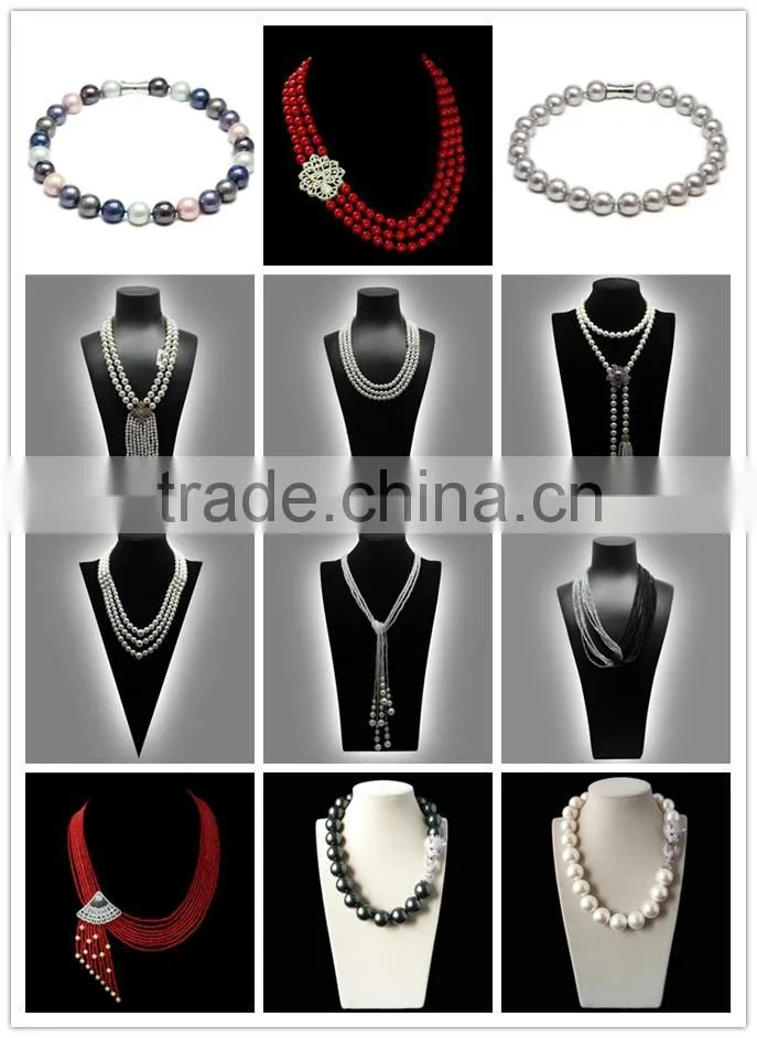 2016 latest fashion freshwater pearl crown jewelry hair accessories