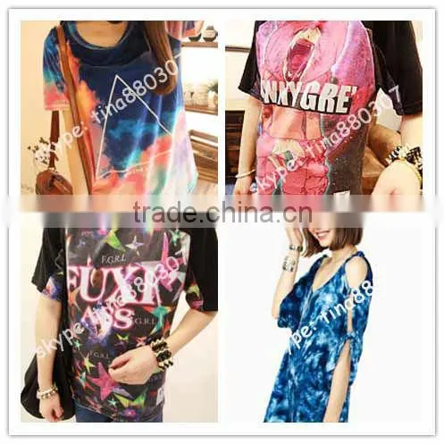 white ink solution t-shirt digital printing machine NC-610A/Imprimante por vetement encre blanc