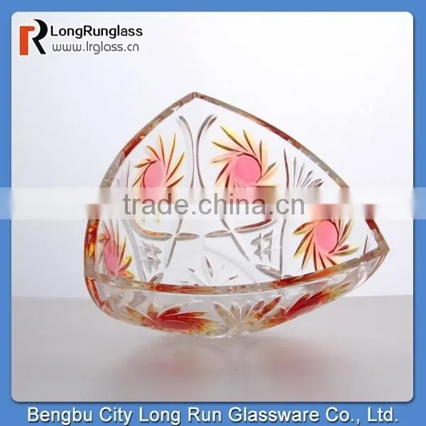 LongRun homeuse glassware beautiful joyful candy box wholesale price