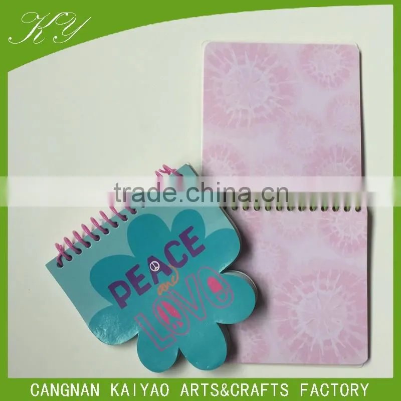 2016 new design small notepad small size cheap bulk blank notepad