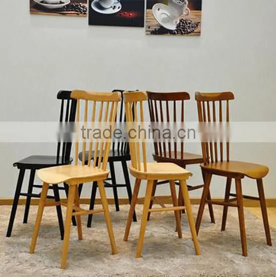 classic modern windsor solid wood dining chair