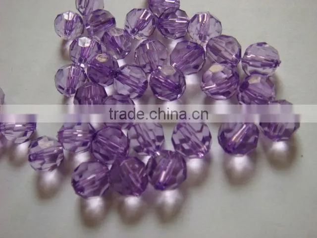AAA high quality clear cube style crystal beads