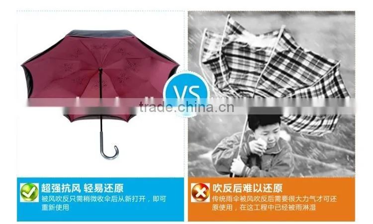 hot sale new design inside out kazbrella umbrella from okumbrella factory