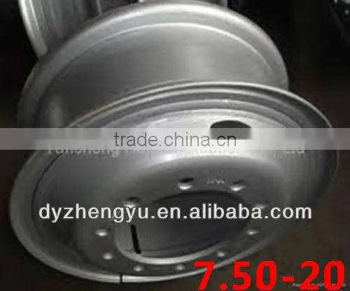 7.50-20 truck steel wheel rim