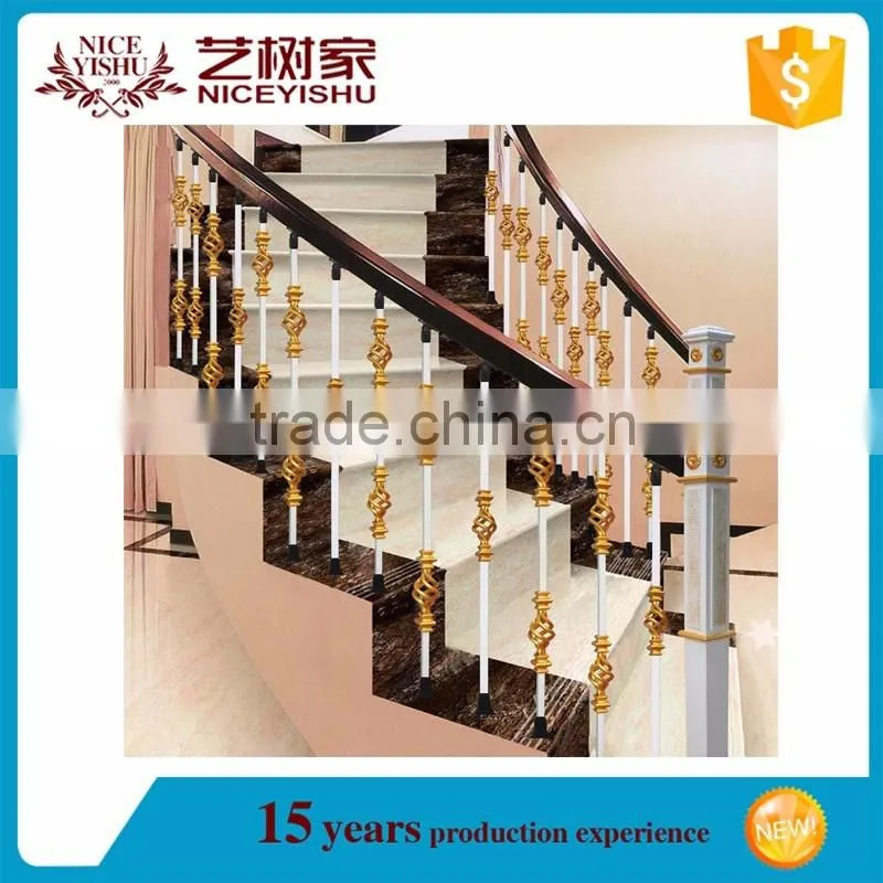 wrought iron stair handrail / stainless steel handrail bracket for sale