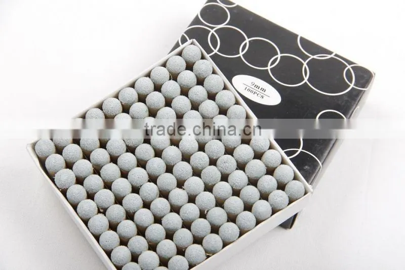 Wholesale 100 pcs push on snooker billiard pool cue tips 10mm