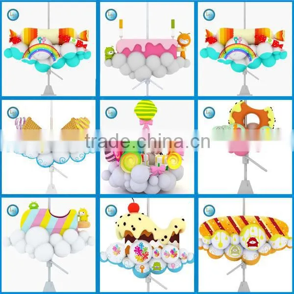 LED decorated christmas musical indoor carousel ride kids animated carousel