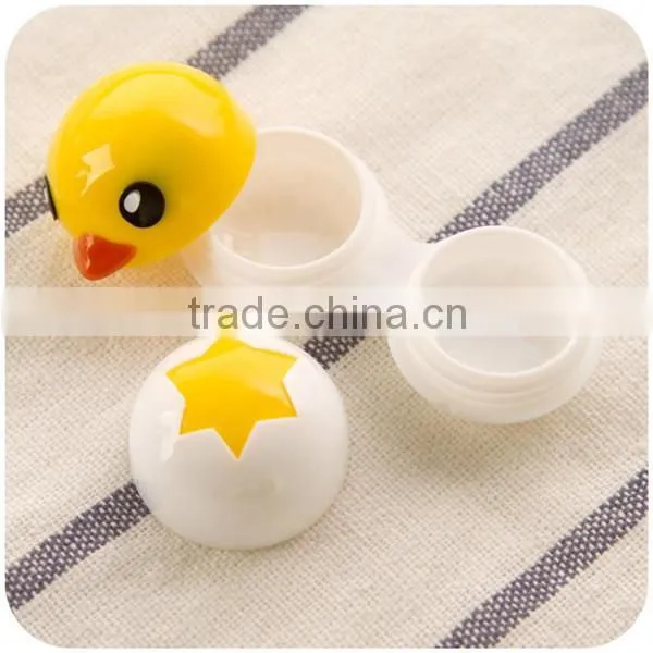 A-8087 sparkle yellow contact lens case wholesale price