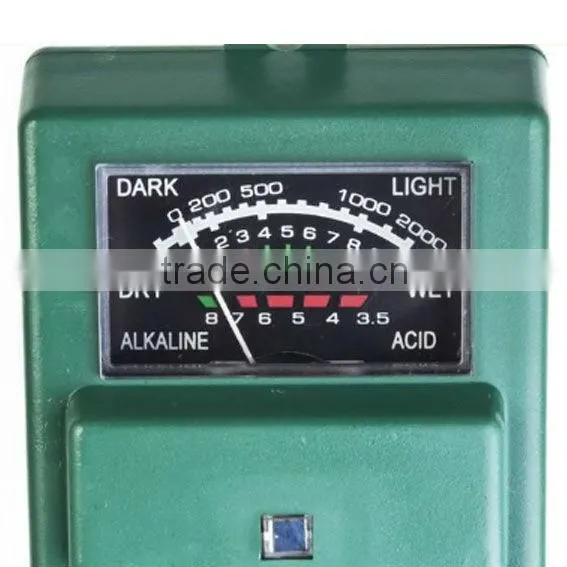 3 in 1 Plant Flowers Soil Test Kits PH Tester Moisture Meter Light Illuminance Analyzer