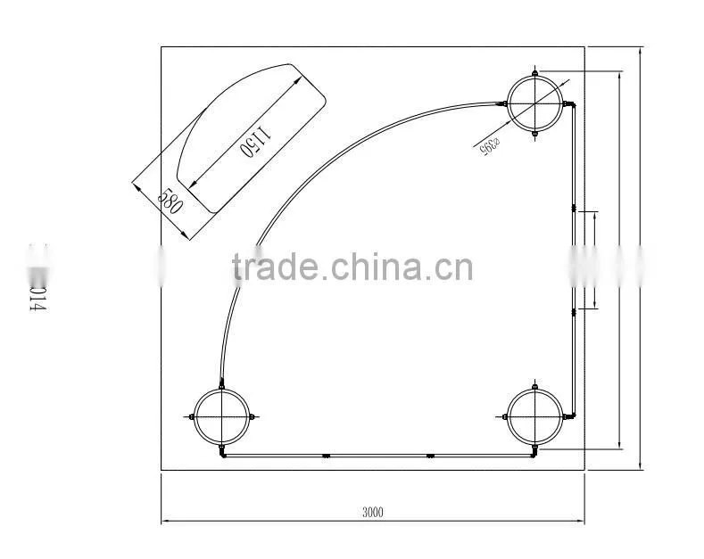 2016 exhibition booth for trade show display