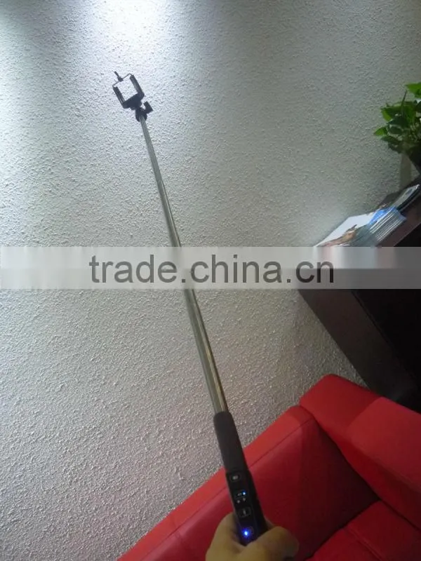 2016 modern design aluminum Bluetooth selfie stick for cellphone, smartphone, iphone