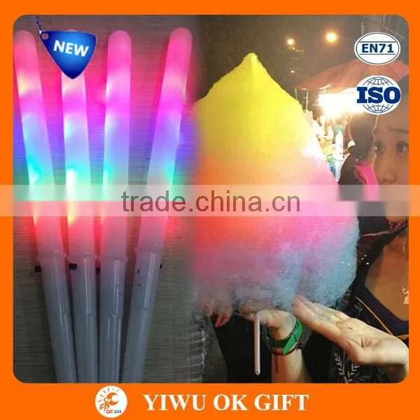 Promotional LED Flashing Cotton Candy Glow Sticks