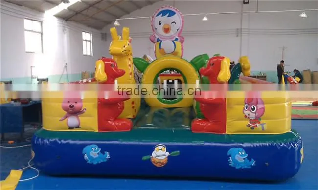 Cheap commercial inflatable bouncer combo