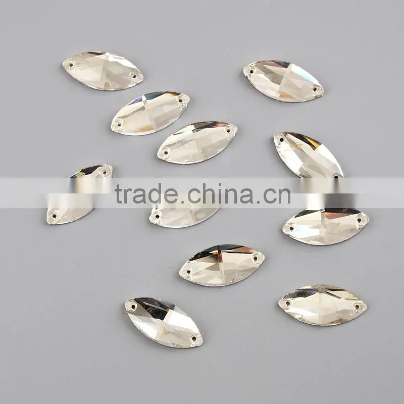 cheap price axe shape flatback sew on stone design for dresses