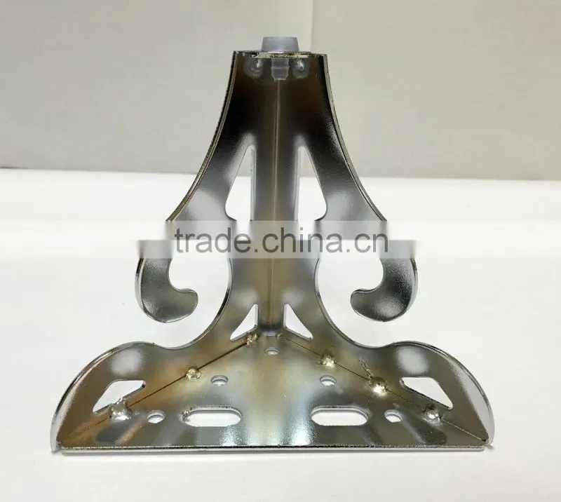 Supply Hot leg for glass table metal leg for glass table nice metal leg for glass tableA107-c