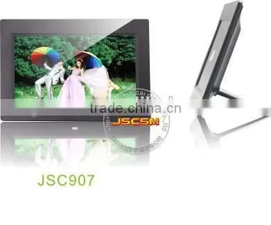 Super slim 7inch media display with sigma chipset support 1080P video for promotion