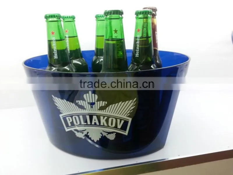 Bar plastic ice bucket