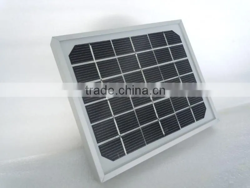 5W solar light kit with 12V/4AH battery 2 lamps for 6 hours with USB charge mobile