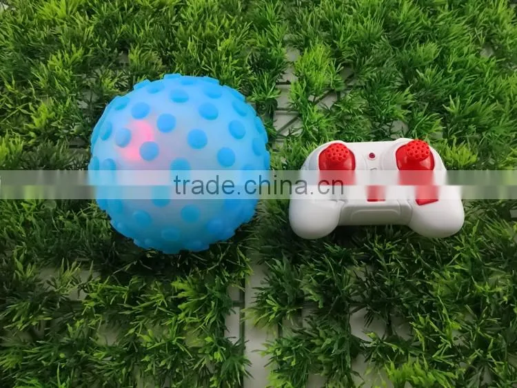 2.4G radio control Poke Ball Funny RC Ball With colorful light