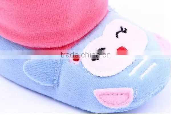 Foreign trade walking shoes wholesale super soft comfortable baby shoes high barrel socks baby shoes
