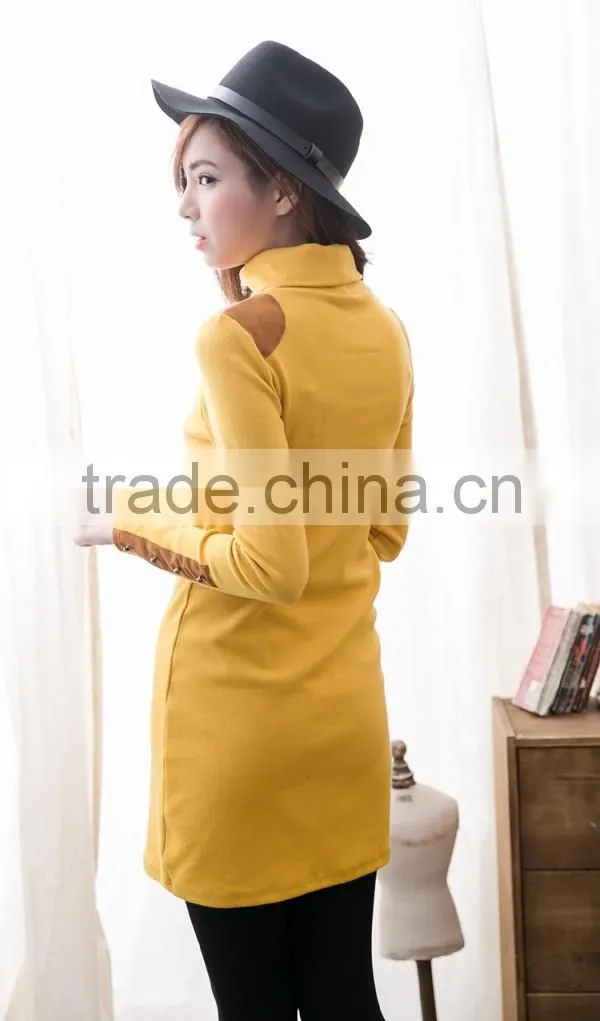 Autumn& winter Breastfeeding clothes Turtleneck long sleeves
