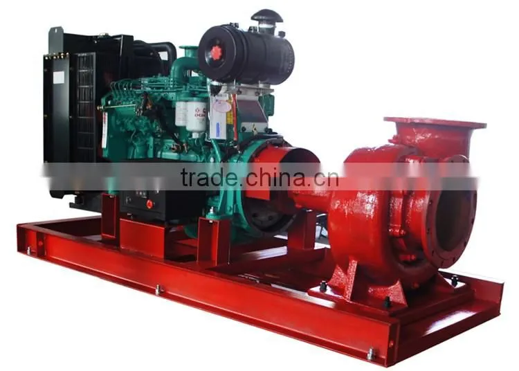1400m3/hp diesel engine powered water pump for irrigation