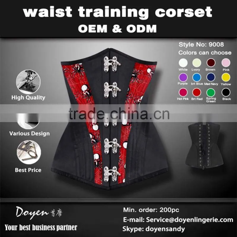 Top selling products 2015 firm slim body shaper waist training corset