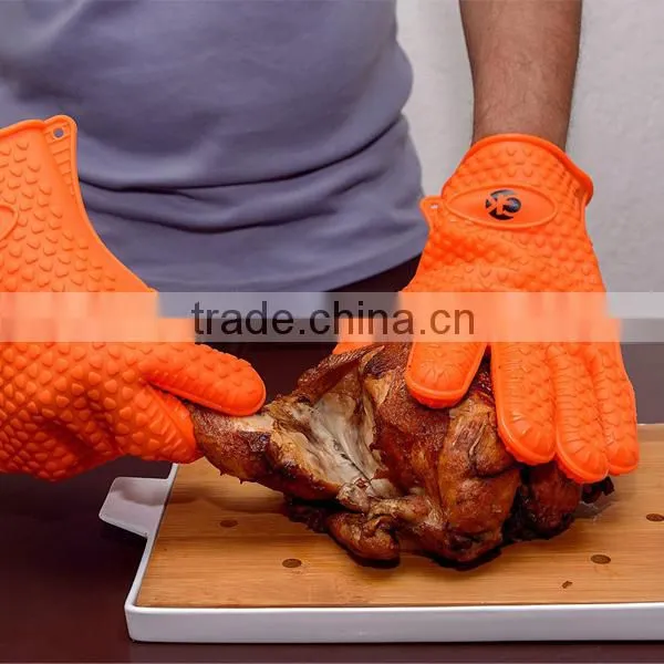 Food grade PC bbq meat claw handle forks bear paw claw