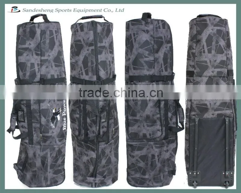 golf bag travel cover with wheels