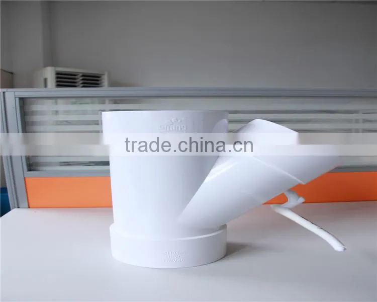 fitting mould PVC belling skew tee fitting mould 1 cavity