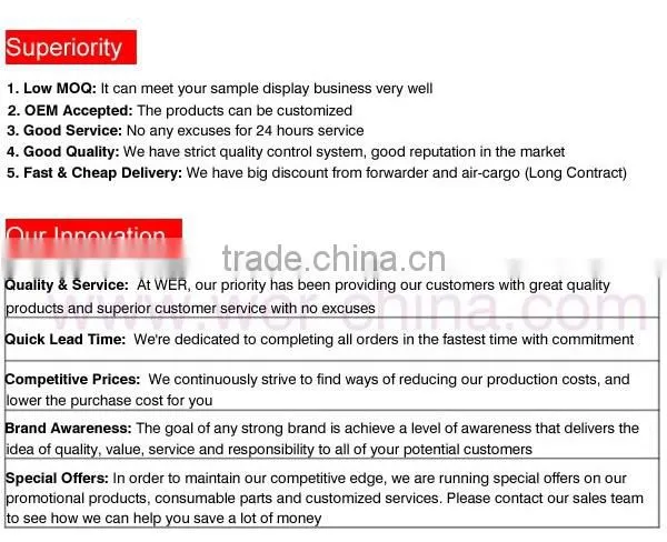 2016 hot selling WER FR2510 uv flatbed printer