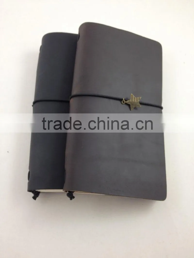 midori notebook leather loose-leaf travel notebook