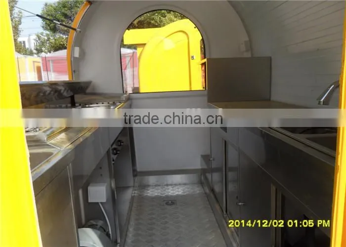 With 3 Wheels Electric Tricycle Gas Hot Dog Cart